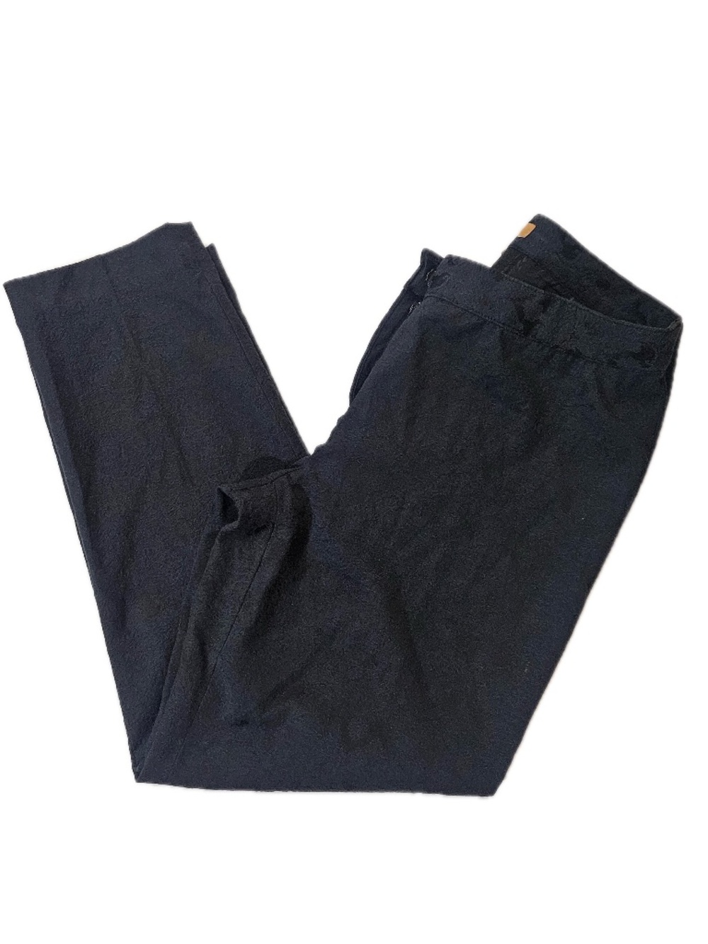Ellen Tracy Pants Womens‎ 6 Black Slim Dress Twill Stretch Lined Hook And Eye